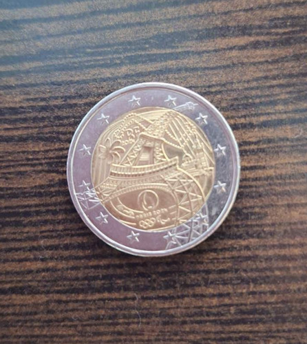 Euro france coin paris 2024 - euro,