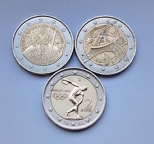 Euro coin commemorative - 2, 3