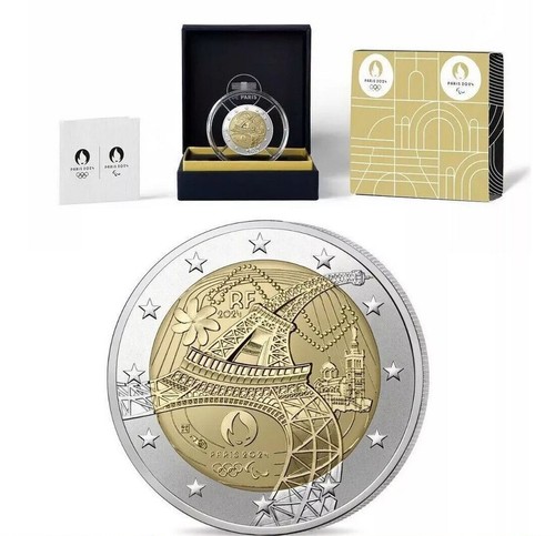 Euro coin france - 2, 2024