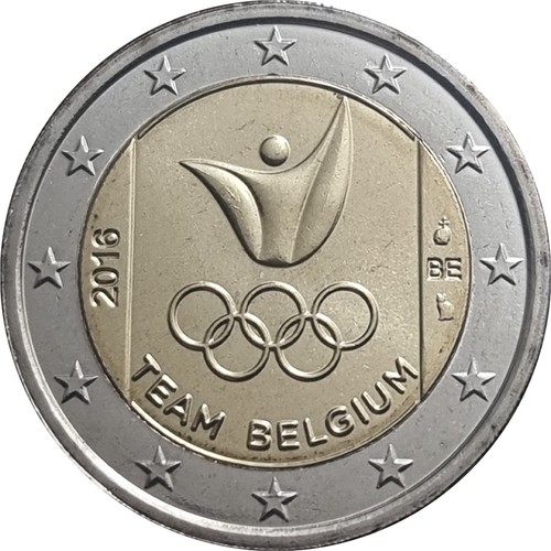 Belgium 2016 year euro - 2016, coin