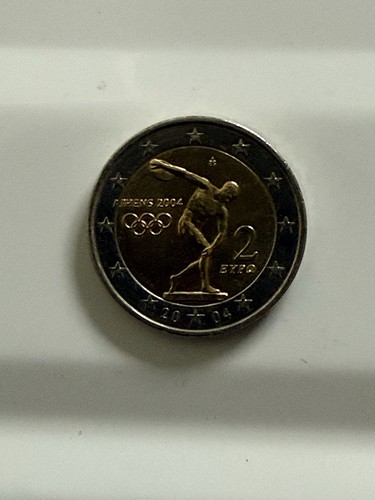 Greece coin euro 2004 - coin,