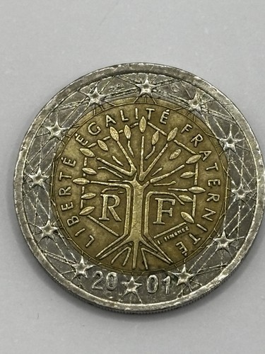 Euro coin france - 2, 2001